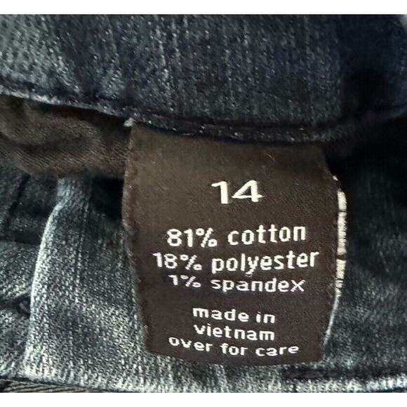 The Limited Jean Shorts Tailored Short Womens Size 14 Medium Wash Spandex Denim - Picture 4 of 6